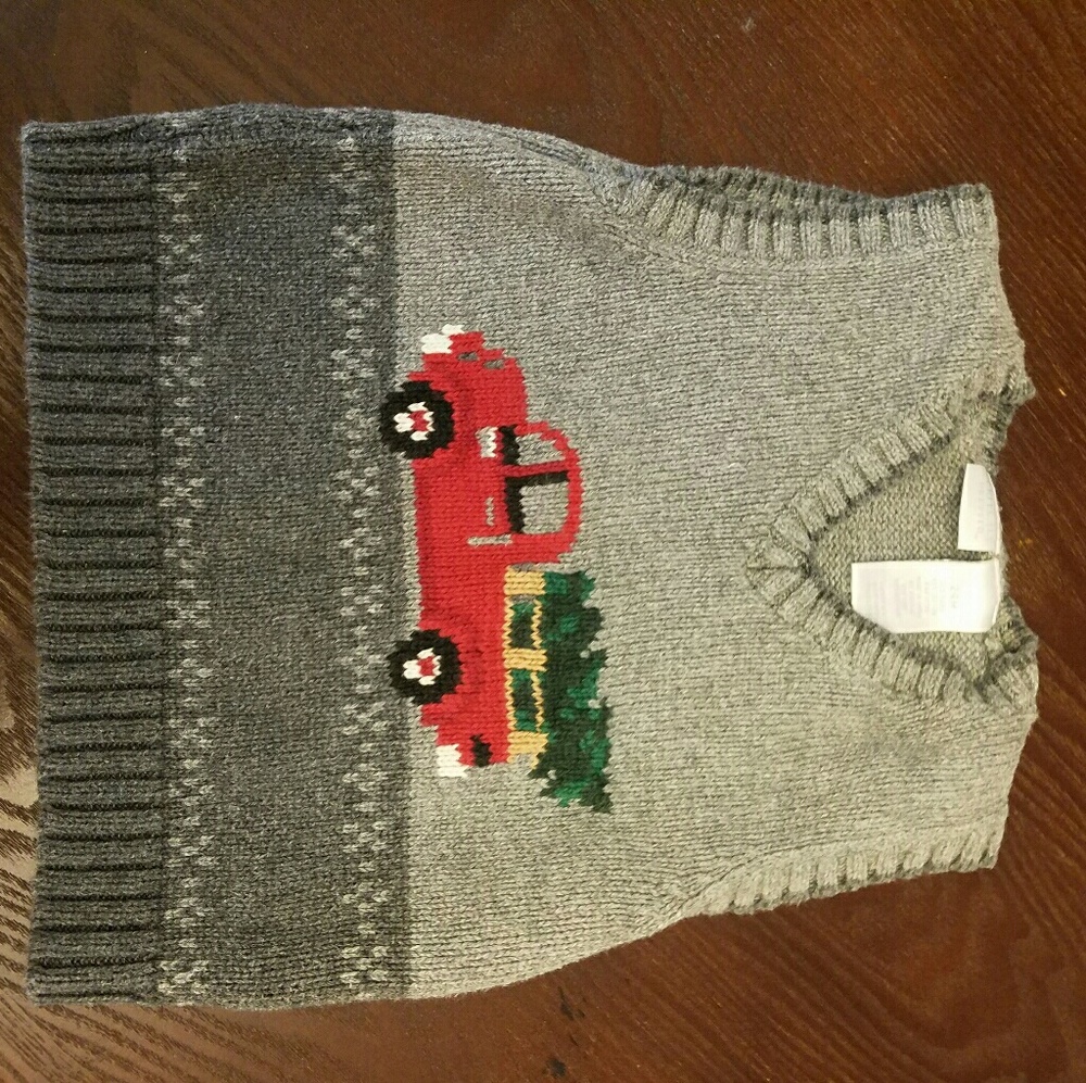 Holiday sweater vest